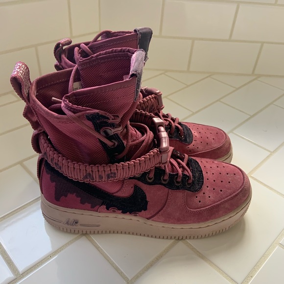 pink af1 high top